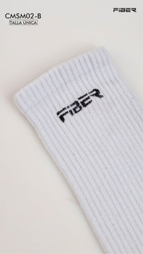 CALSETAS LARGA FIBER BLANCAS