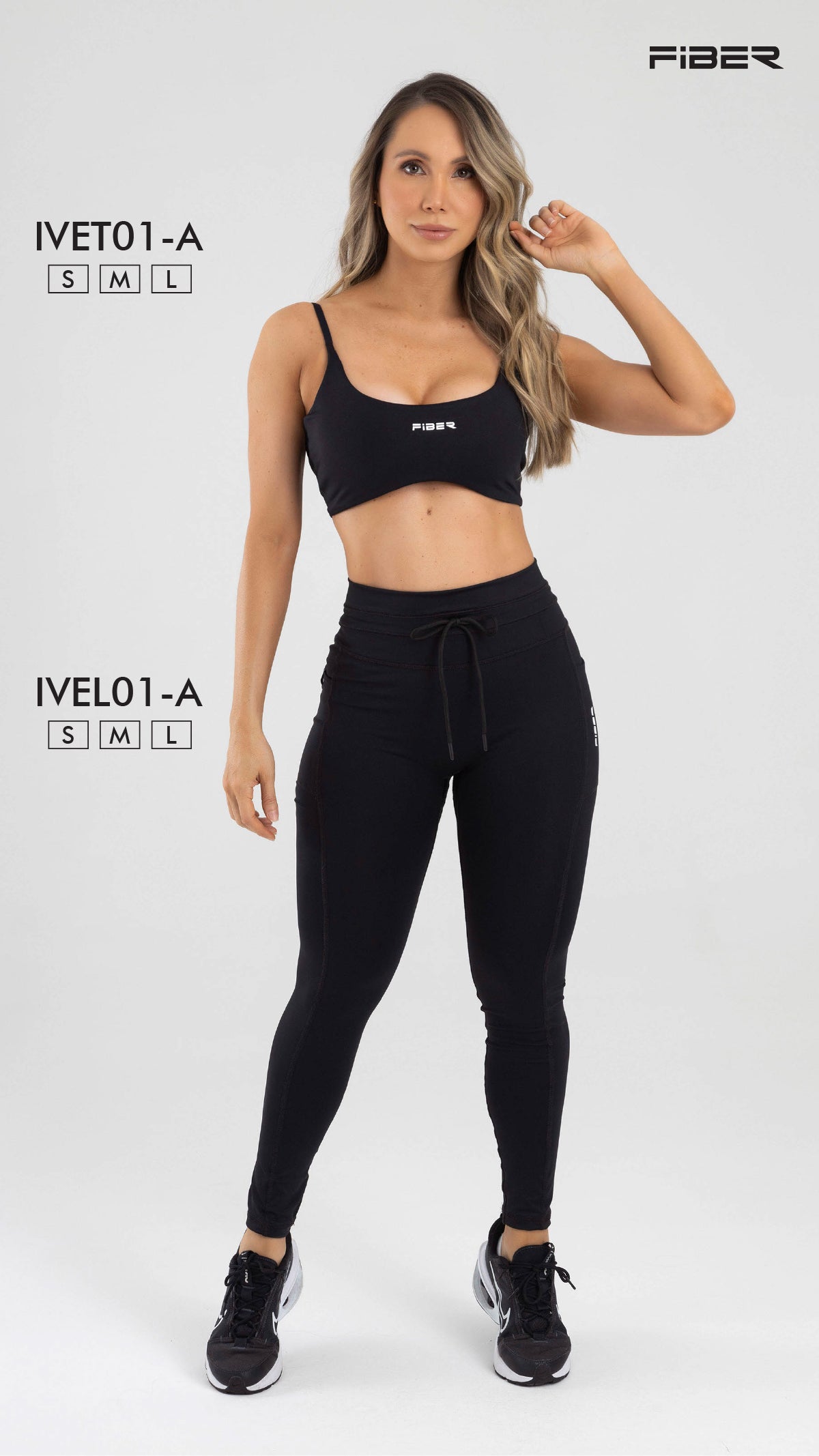 OUTFIT/ CONJUNTO DEPORTIVO FIBER COLECCIÓN ACTIVE LUXE