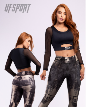 CROP TOP COLOMBIANO DEPORTIVO MARCA UF SPORT