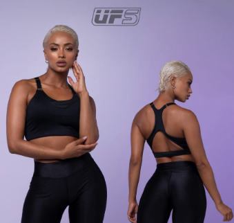 TOP DEPORTIVO UF SPORT NEGRO
