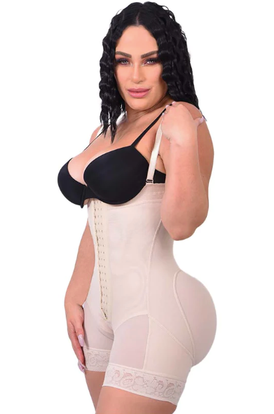 USO DIARIO O POST OPERATORIO - Faja Completa tipo Short Strapless Ref 5031 Ruth - REALCE MAXI