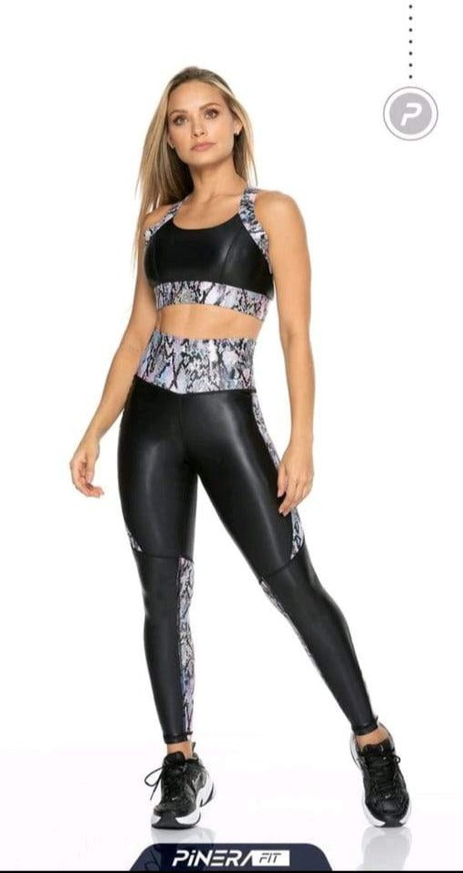 NUEVO - Conjunto deportivo colombiano efecto cuero Pinera